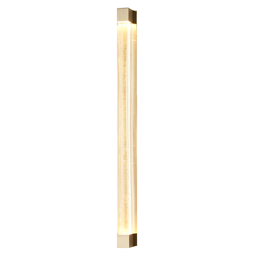 Minimalist Strip Crystal LED Postmodern Wall Lamp Wall Sconce Lighting-Lighom
