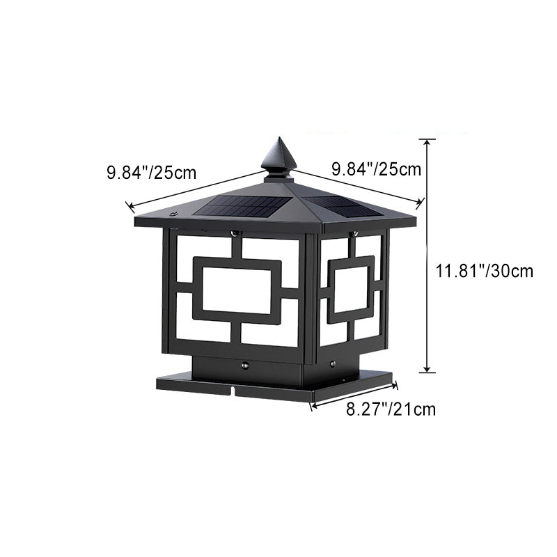 Chinese Solar Acrylic Square Lantern LED Landscape Light