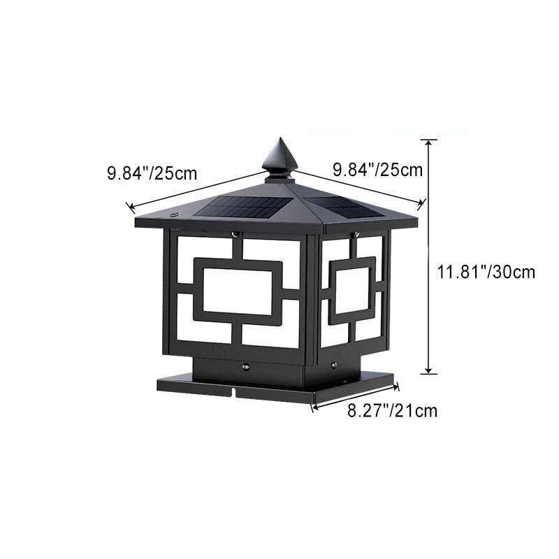 Chinese Solar Acrylic Square Lantern LED Landscape Light