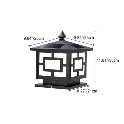 Chinese Solar Acrylic Square Lantern LED Landscape Light