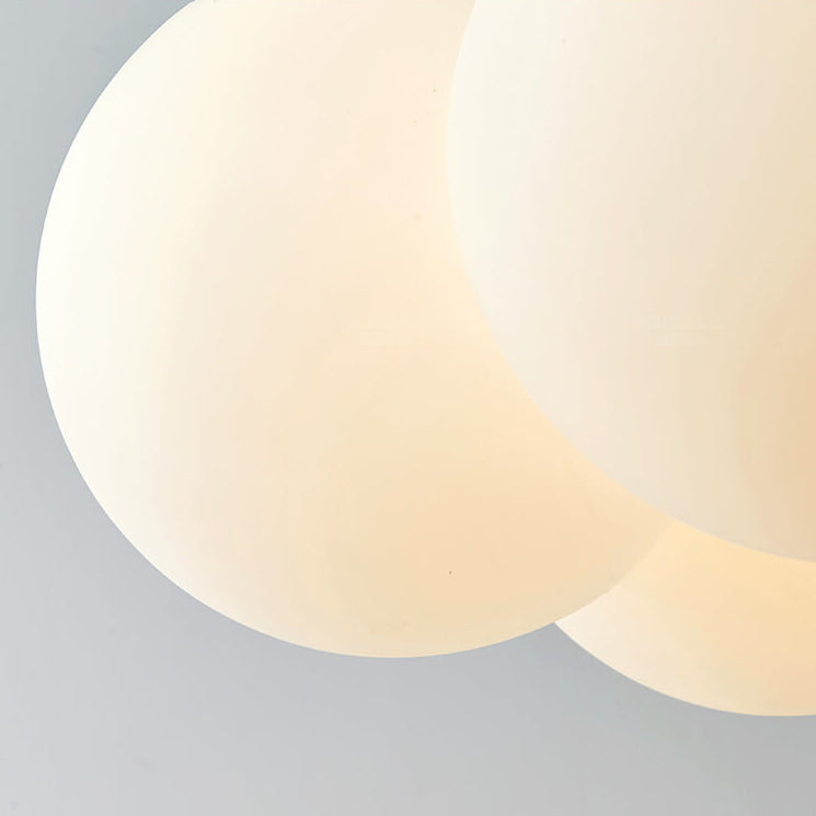 Nordic White Bubble Acrylic Chandelier