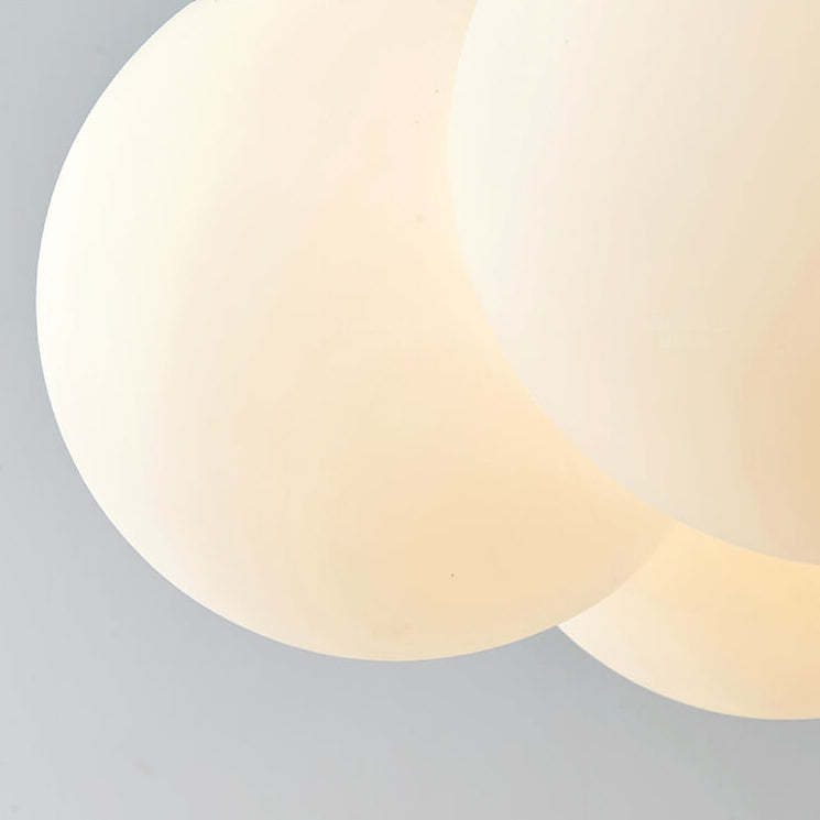 Nordic White Bubble Acrylic Chandelier