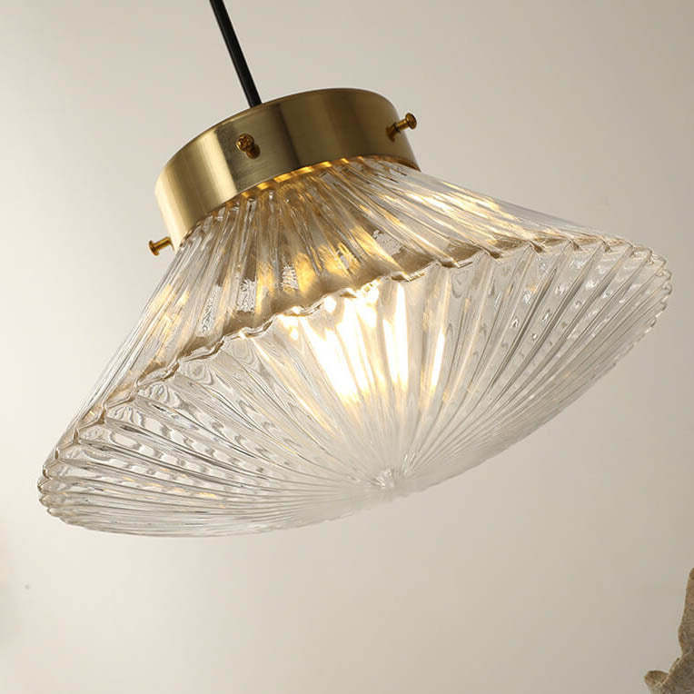 Vintage Milk White Glass Jar Pendant Light