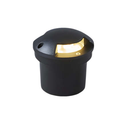 Outdoor Waterproof Horizontal Deck Stair Ground Lights Side-Emitting Low Voltage Step light for Pathways & Stairs-Lighom