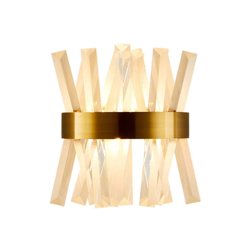 Crystal Strip Up-Down Nordic Wall Lamp