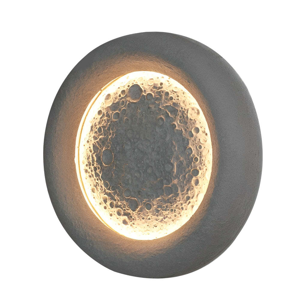 Moon Craters Design LED Waterproof Modern Outdoor Wall Lamp Exterior Lights-Lighom