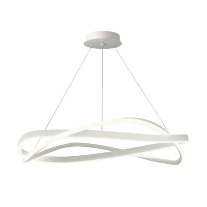 Circular Wave Ring Dimmable Minimalist Nordic Chandelier