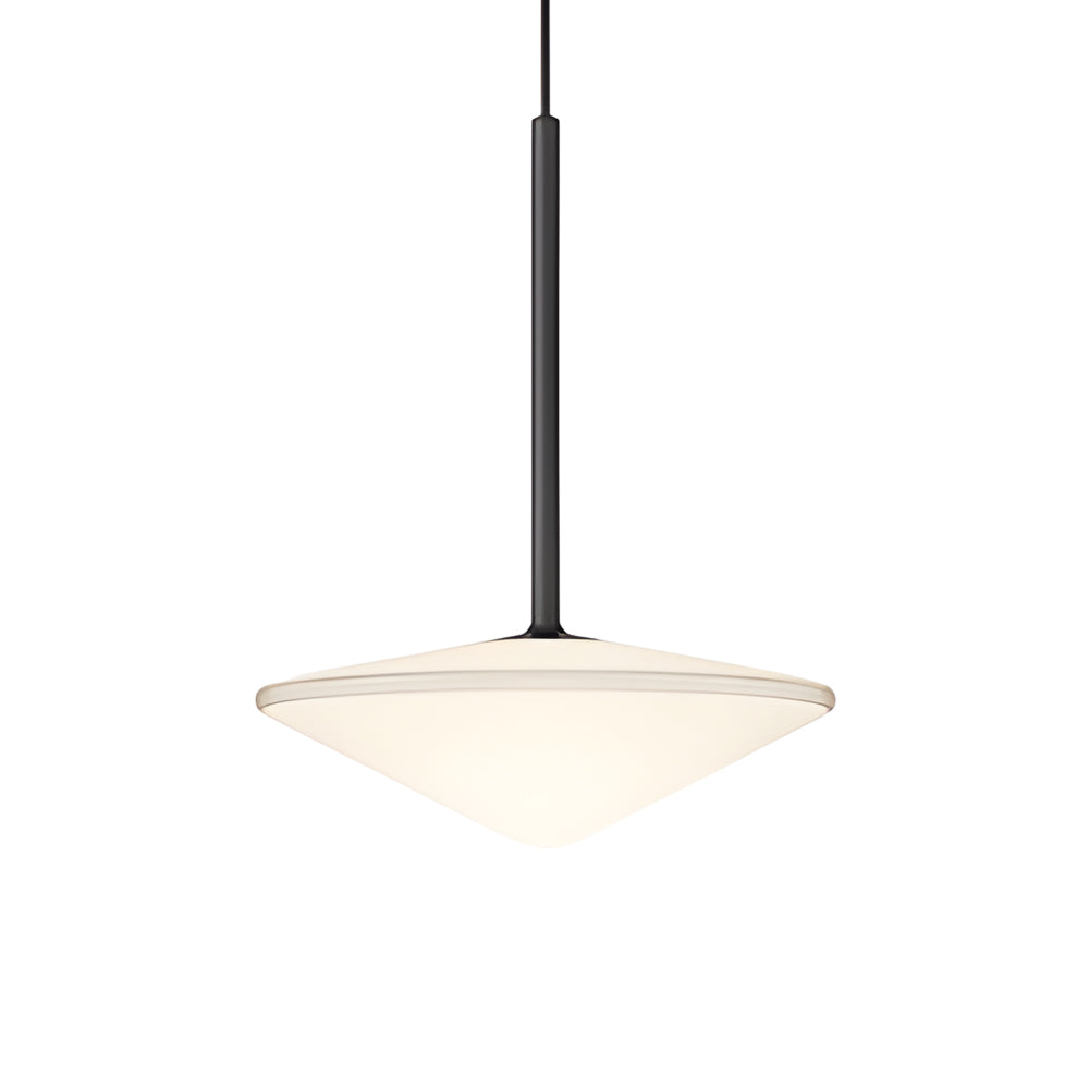 Glass Iron UFO LED Postmodern Chandelier