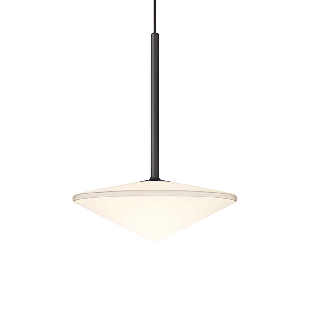 Glass Iron UFO LED Postmodern Chandelier