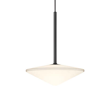 Glass Iron UFO LED Postmodern Chandelier