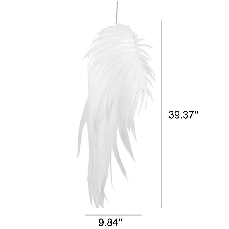 Modern Angel Wings Feather LED Pendant Light