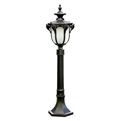 Traditional European-Style LED Outdoor Pathway Lamp Post - Durable & Waterproof-Lighom