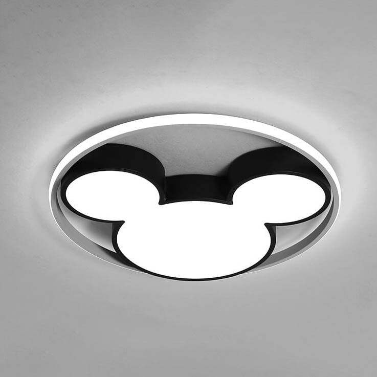 Cartoon Mouse LED Flush Mount Light