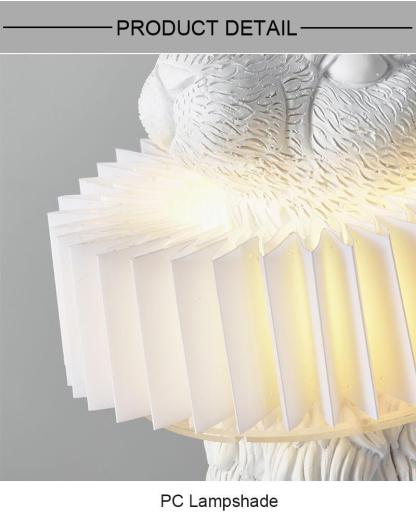 Modern Resin Rabbit LED Table Lamp