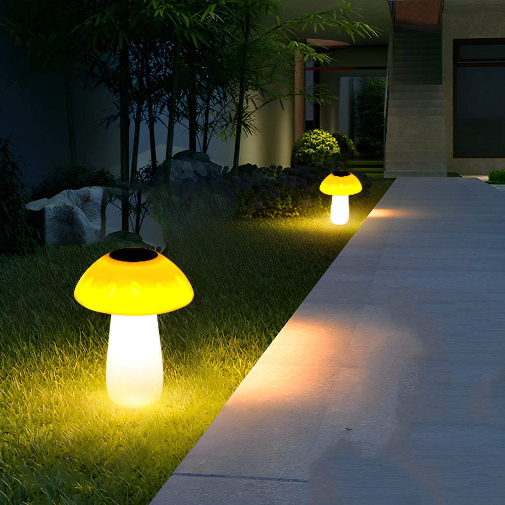 Modern mushroom light-control white landscape lighting, Lighom