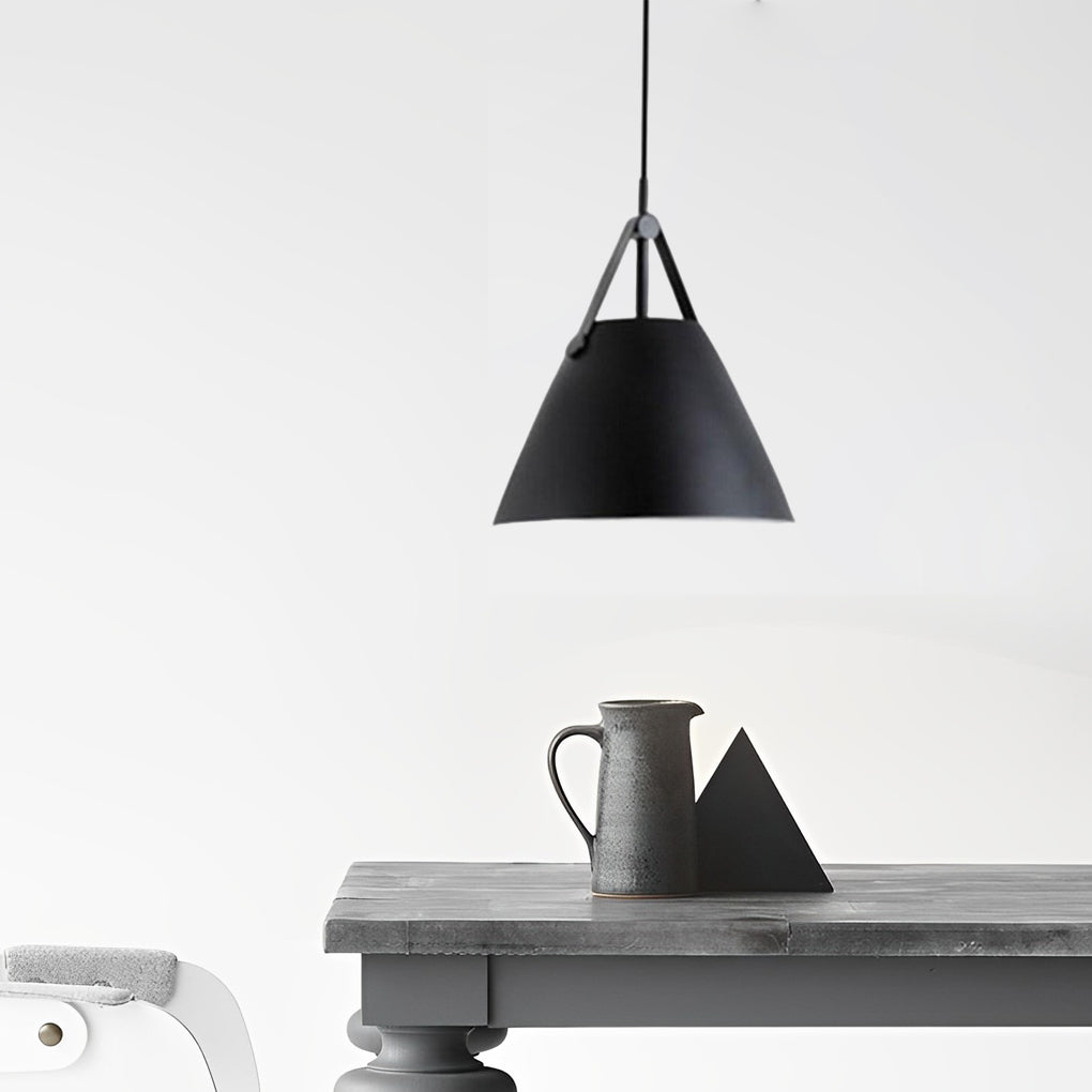Creative Conical Metal Nordic Pendant Lighting Kitchen Island Lighting-Lighom