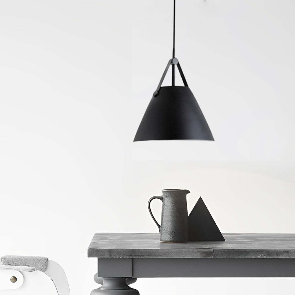 Creative Conical Metal Nordic Pendant Lighting Kitchen Island Lighting-Lighom
