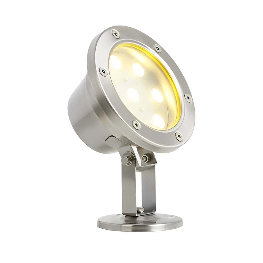 AC12V Waterproof IP68 LED Round Modern Underwater Pool Lights Spot Light-Lighom