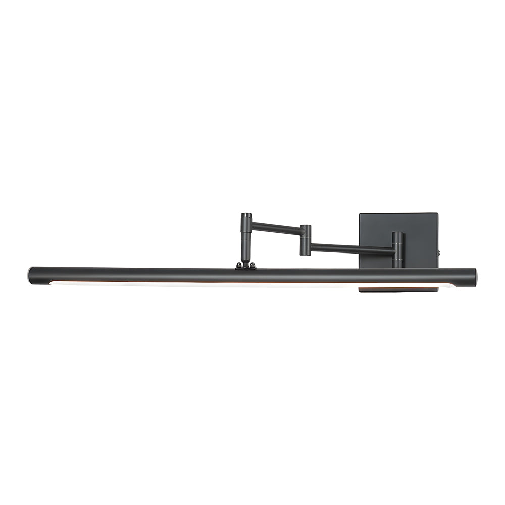 40 in. Matte Swing-Arm Bathroom Vanity Light
