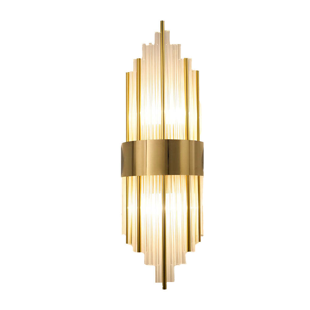 Simple Luxury Three Step Dimming LED Post-Modern Crystal Wall Lights Fixture-Lighom
