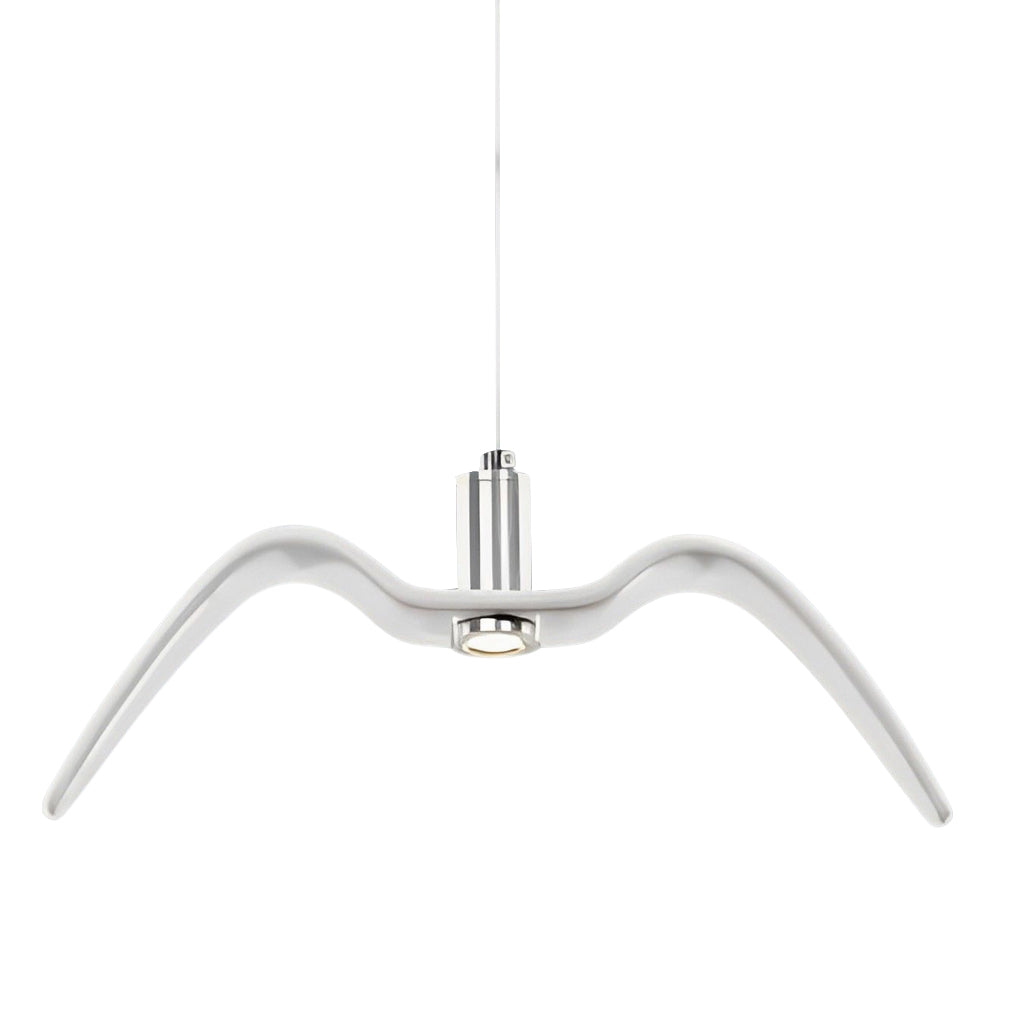 Ceramic Seagull LED Nordic Hanging Chandelier