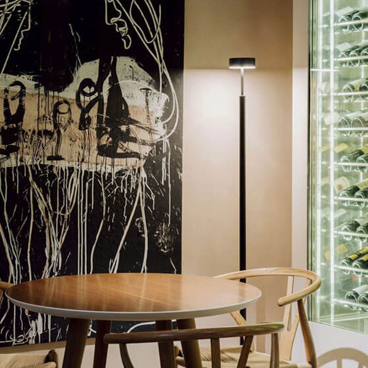 Nordic Minimalist Column LED Floor Lamp