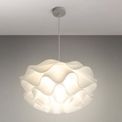 Flower-Shaped 3-Step Dimming LED White Nordic Pendant