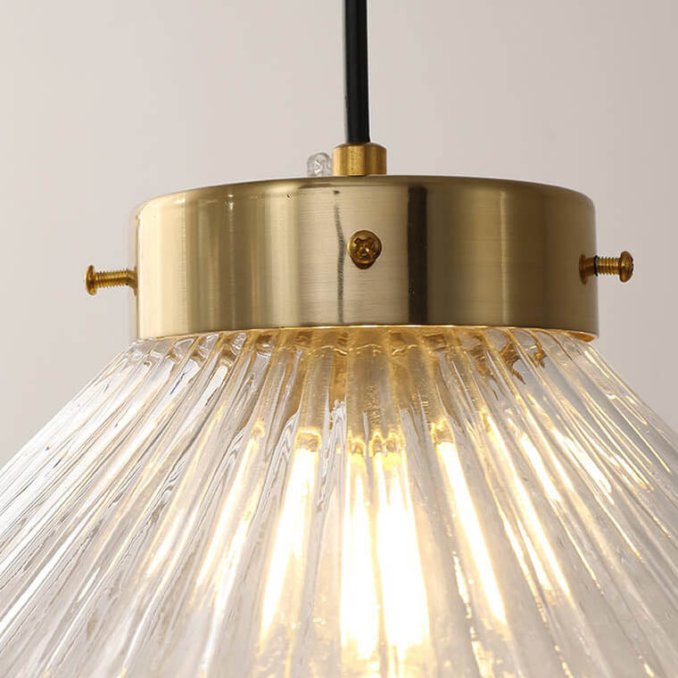 Vintage Milk White Glass Jar Pendant Light