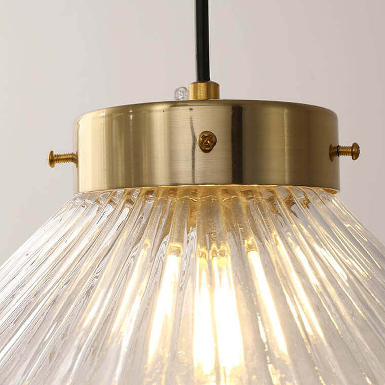 Vintage Milk White Glass Jar Pendant Light