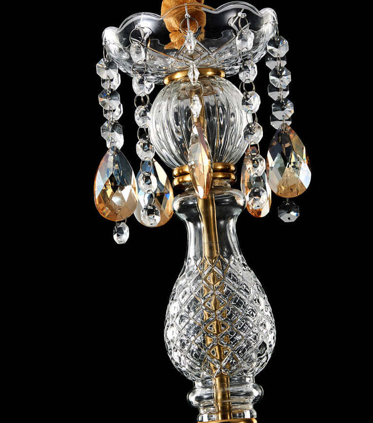 Modern Luxury Crystal Dome Pendant Light