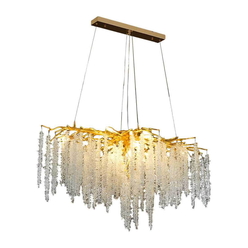Branch Crystal Dimmable Modern Chandelier