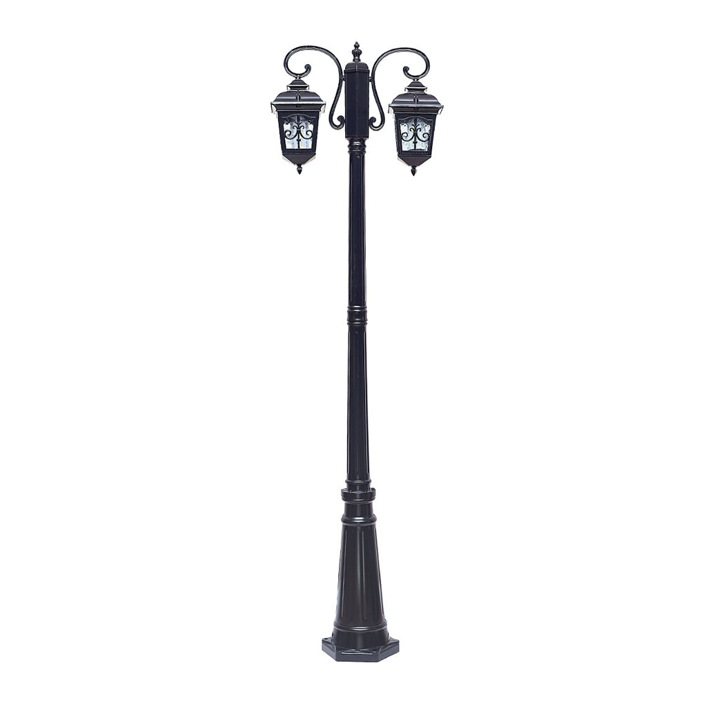 2-Light Outdoor Waterproof Retro European Style Street Lights-Lighom