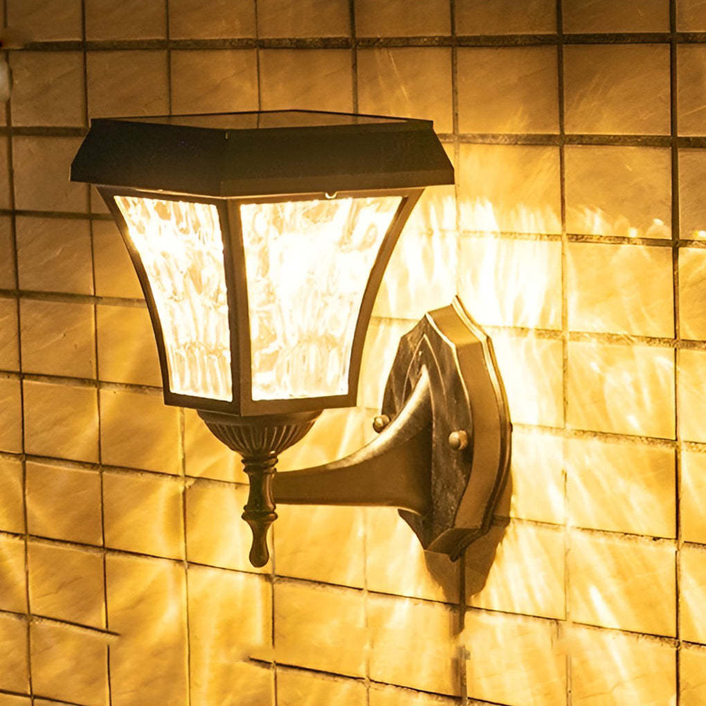 Waterproof LED Smart Touch Switch Modern Outdoor Plug in Wall Sconce Lighting-Lighom