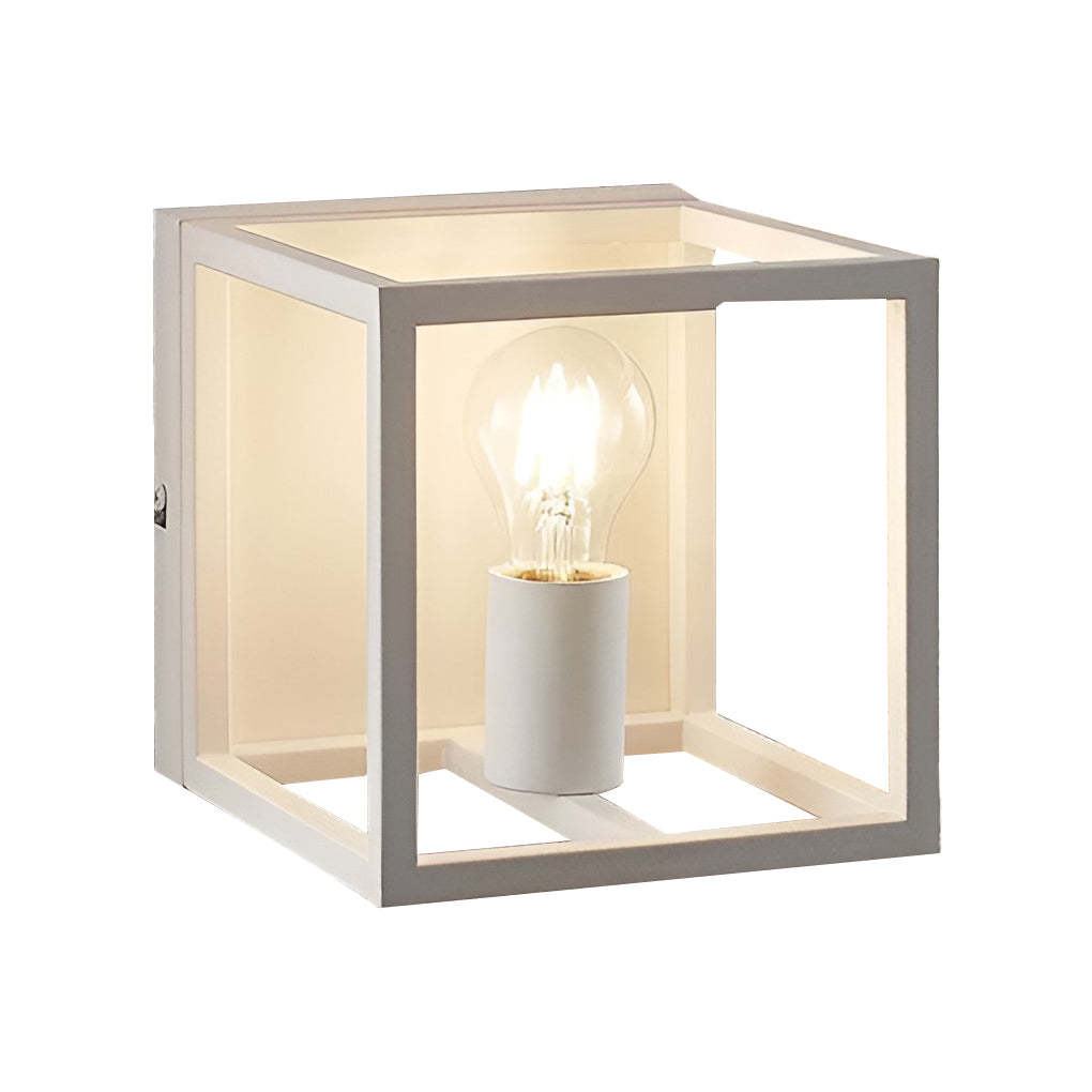 Square Frame Decorative Modern Wall Sconce Lighting Wall Light Fixture-Lighom