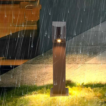 Aluminum Waterproof LED Black Modern Outdoor Light Pathway Lighting-Lighom