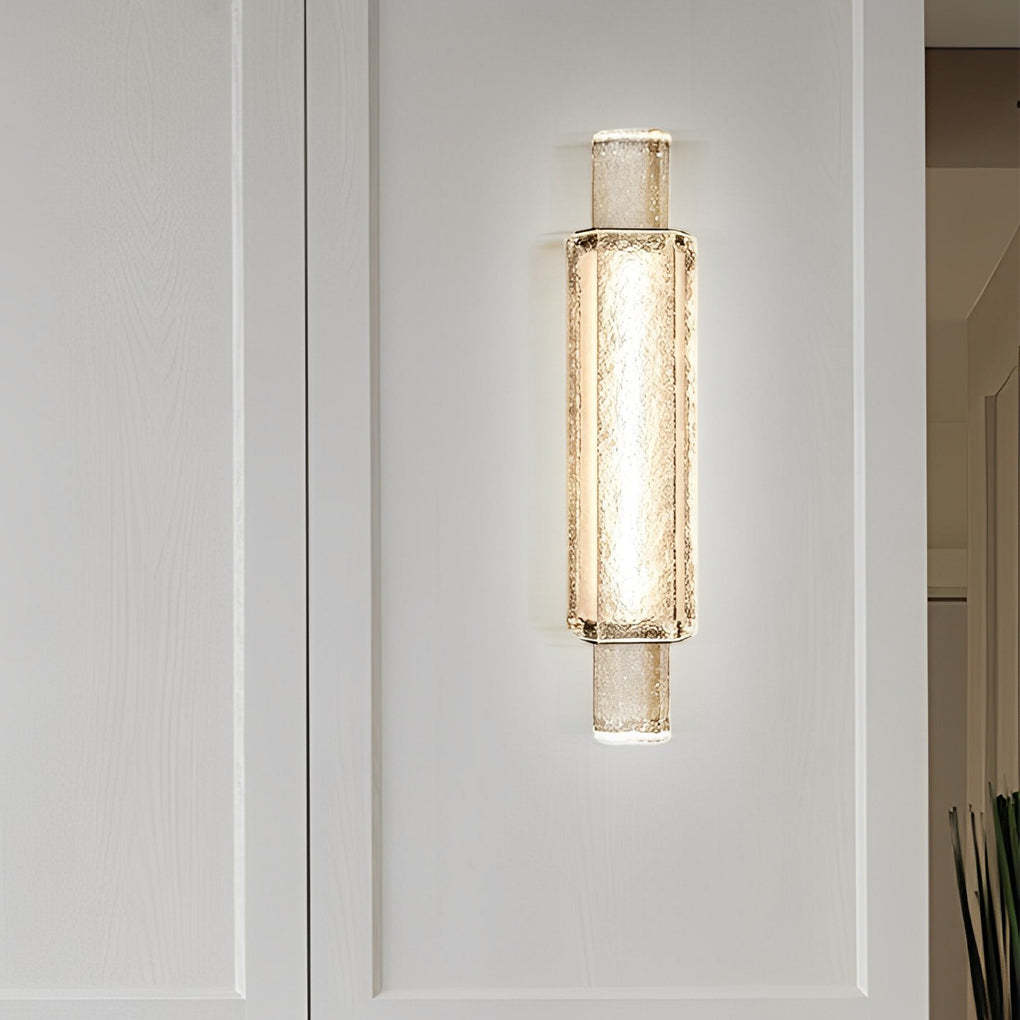 Minimalist Crystal Glass LED Postmodern Sconce