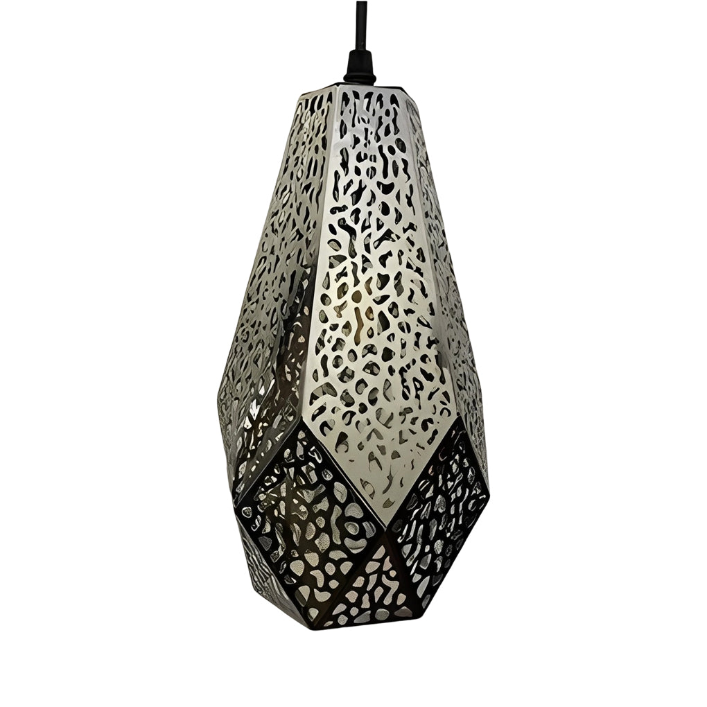 Hollow Stainless Steel Gourd Postmodern Chandelier