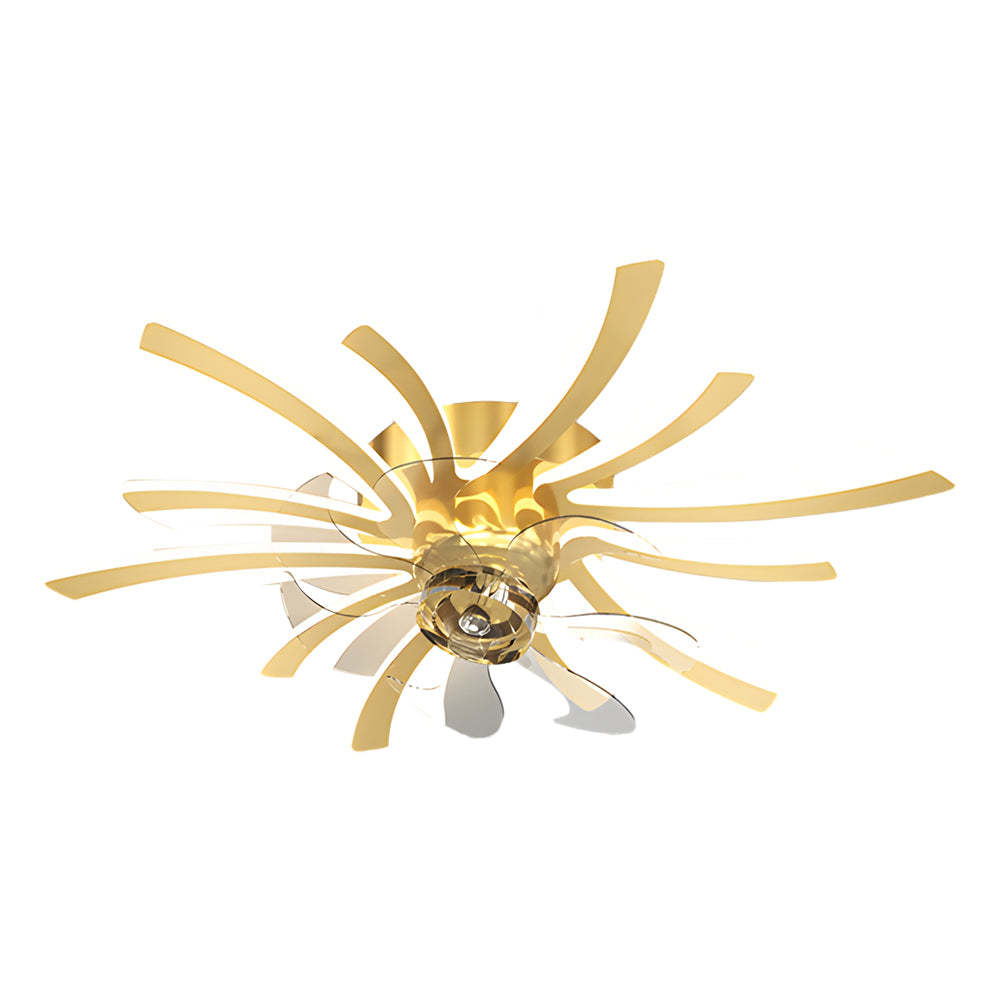 Flower 3-Step Dimming Modern Ceiling Fan
