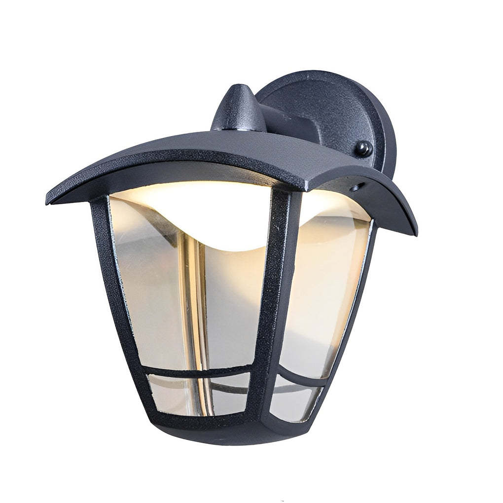 Retro Waterproof Black Vintage Outdoor Wall Lamp Plug in Wall Sconce Lighting-Lighom