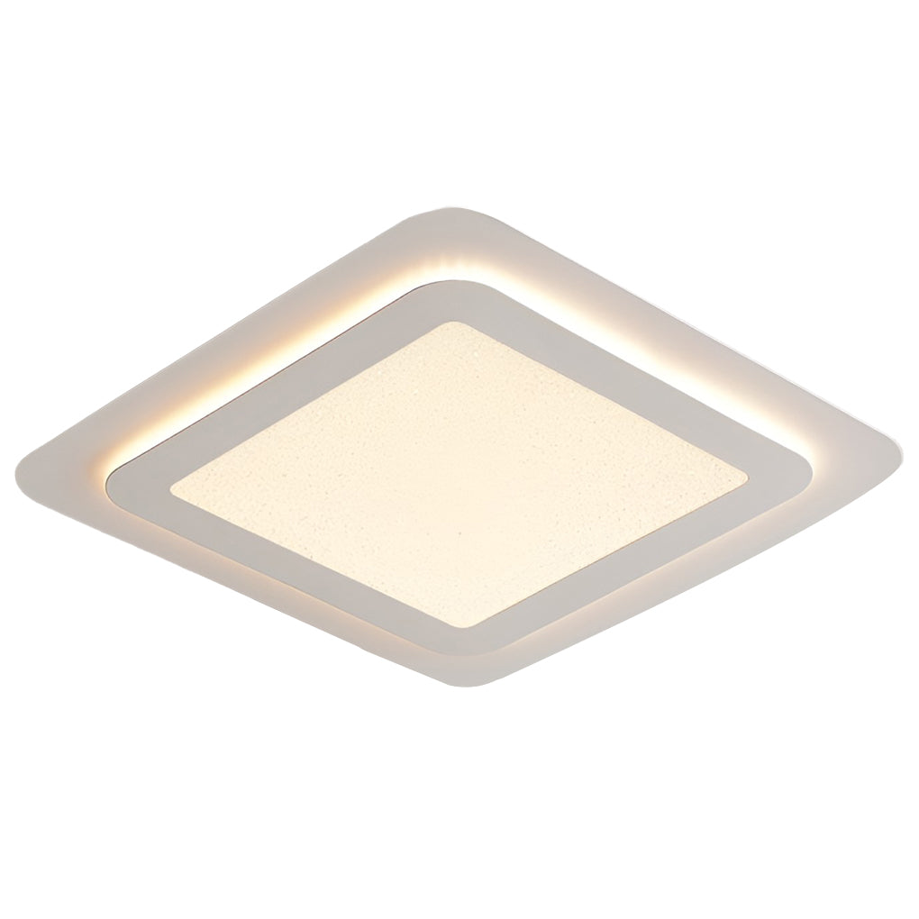 Minimalist Square Circular LED Dimmable Ceiling Light