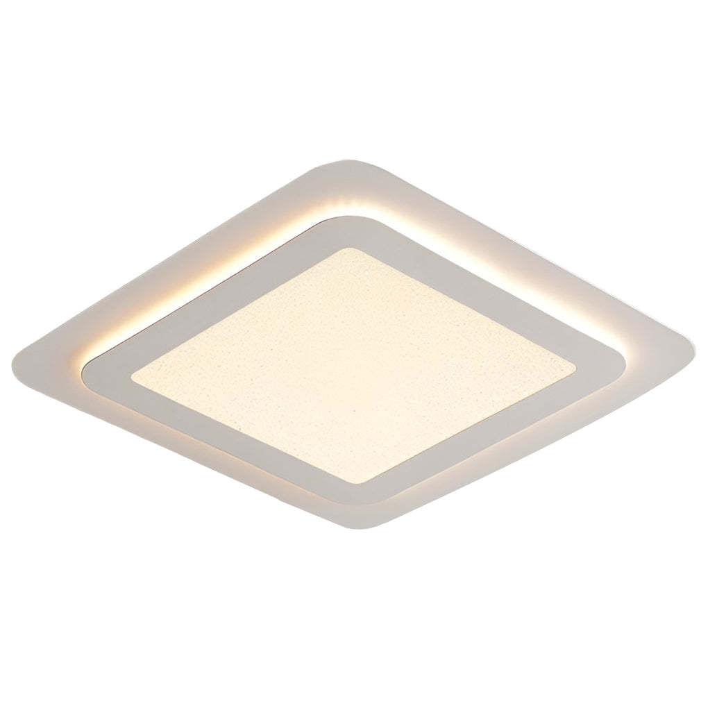 Minimalist Square Circular LED Dimmable Ceiling Light