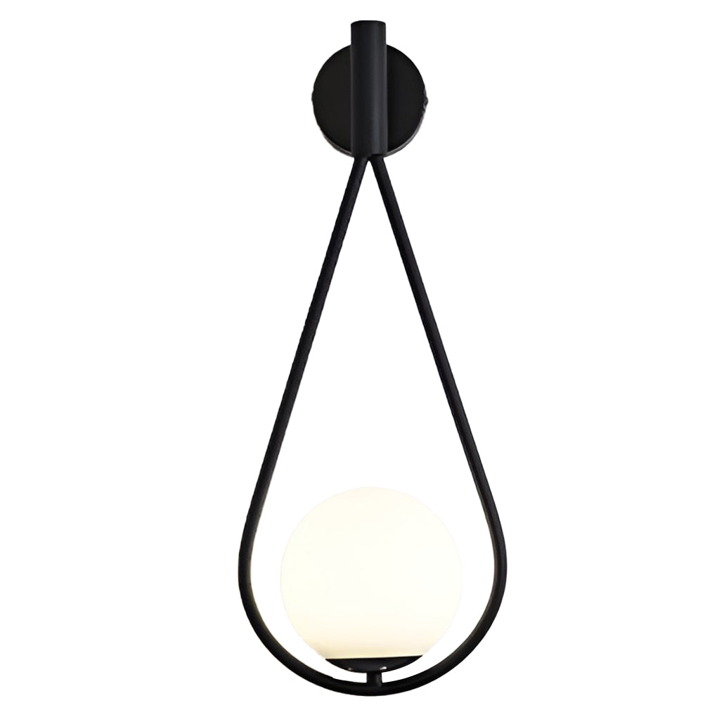 Water Drop Shaped LED Nordic Wall Lamp Wall Light Fixture Wall Sconce Lighting-Lighom