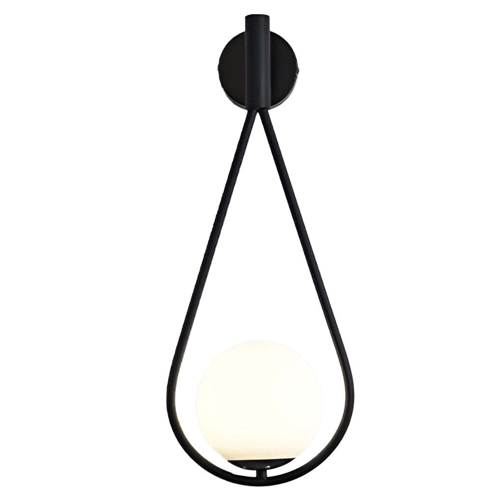 Water Drop Shaped LED Nordic Wall Lamp Wall Light Fixture Wall Sconce Lighting-Lighom