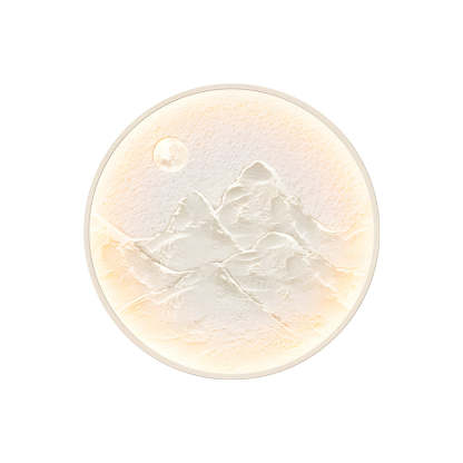 Nordic Moon Mountain Decorative Wall Sconce
