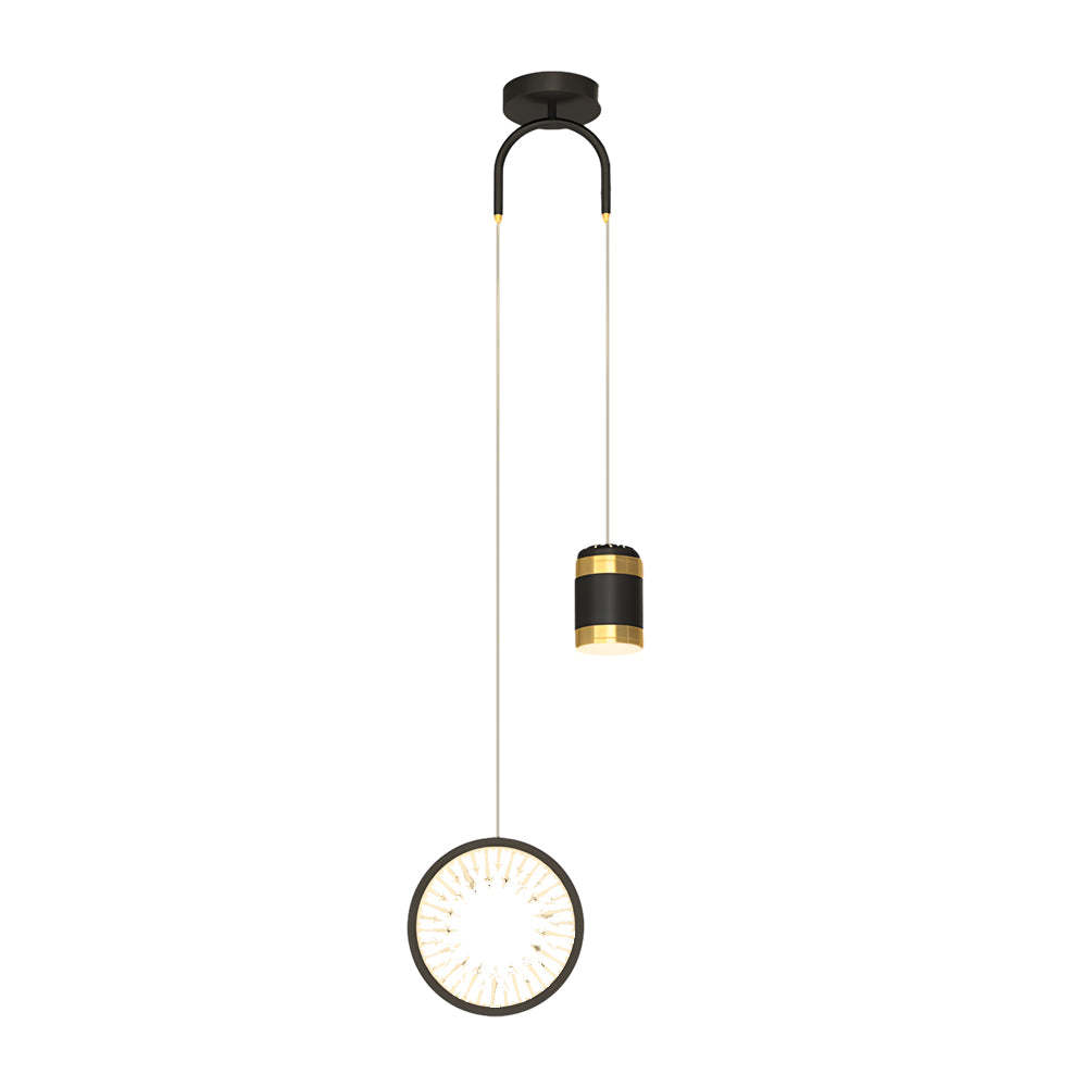Oval Starry Projection Dimmable Nordic Pendant