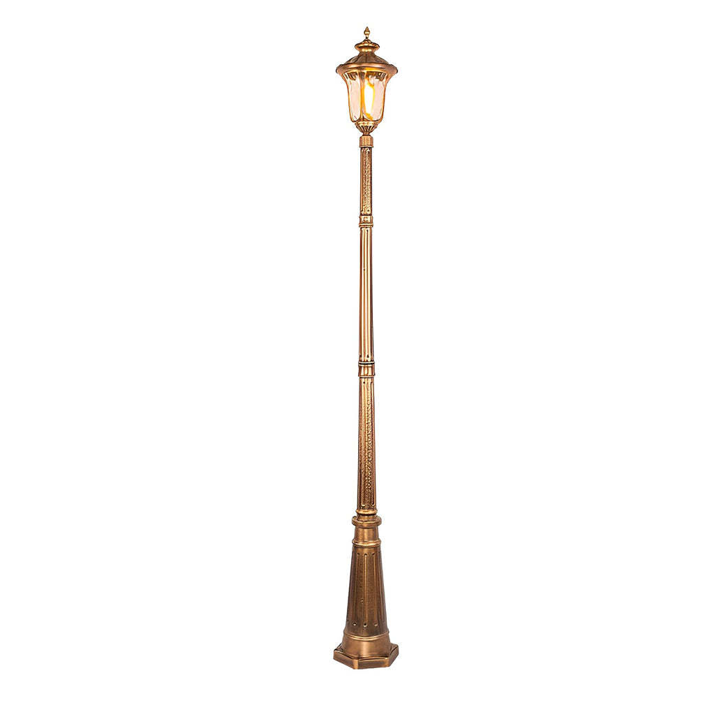 Retro Waterproof Aluminum LED Elegant Bronze European-Style Street Lights-Lighom