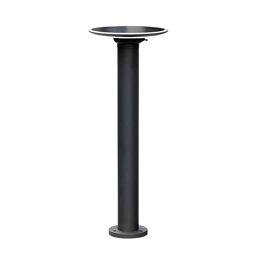 Round Waterproof Intelligent Light Control LED Solar Outdoor Lawn Lamp-Lighom
