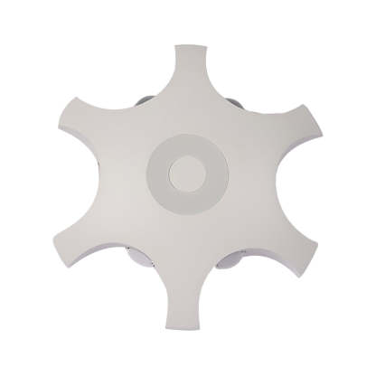 Flower Shaped LED Waterproof Nordic Wall Washer Lights Wall Sconces Lighting-Lighom