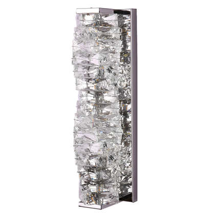 Creative Crystal Three Step Dimming Light LED Modern Wall Sconce Lighting Wall Lamp-Lighom
