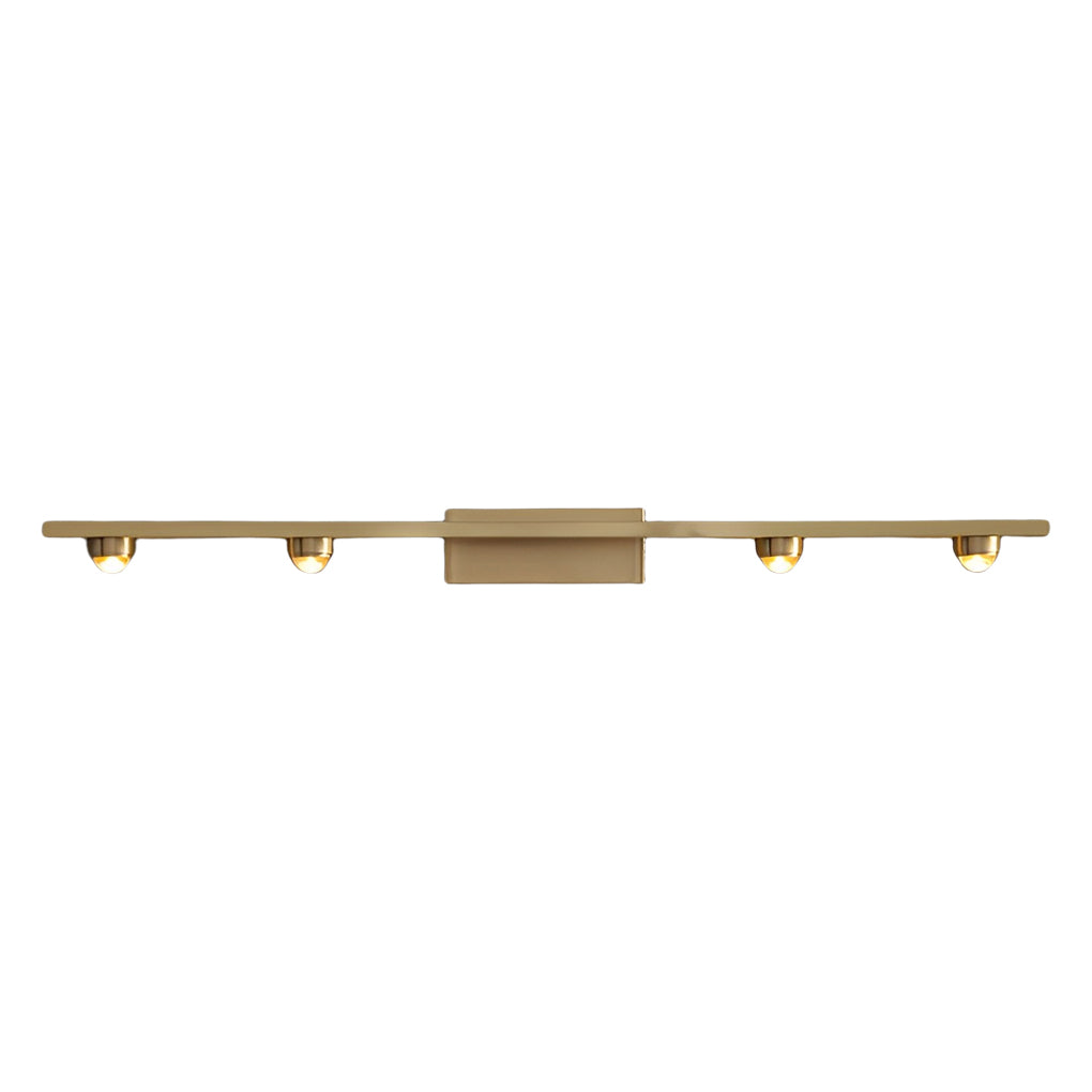 3/4-Light Copper LED Wall Washer Nordic Wall Sconce